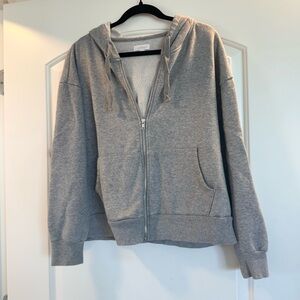 Colsie Light Gray Fleece Hoodie